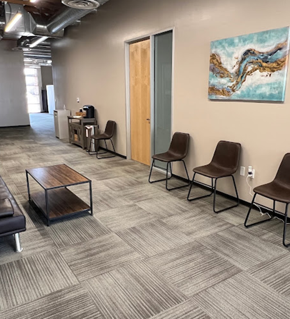 The lobby and waiting room for Ahwatukee Behavioral Health & Wellness’ newest location, in Surprise, AZ.